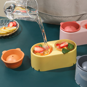 Moule à glace créatif à double boule en silicone de qualité alimentaire pour cocktails et fêtes estivales - Product Image 2