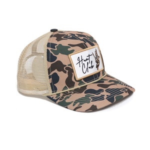 عالية الجودة التمويه الصحراء التمويه الطيور المائية بطة البط البطة الصيد في الهواء الطلق بالجملة حبل التكتيكية 6 لوحة سائق الشاحنات قبعة قبعة - Product Image 5