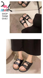 Pantuflas de Verano para Mujer con Suela de Goma Antideslizante, Casuales, para Interiores y Exteriores, a Precio de Descuento - Product Image 3