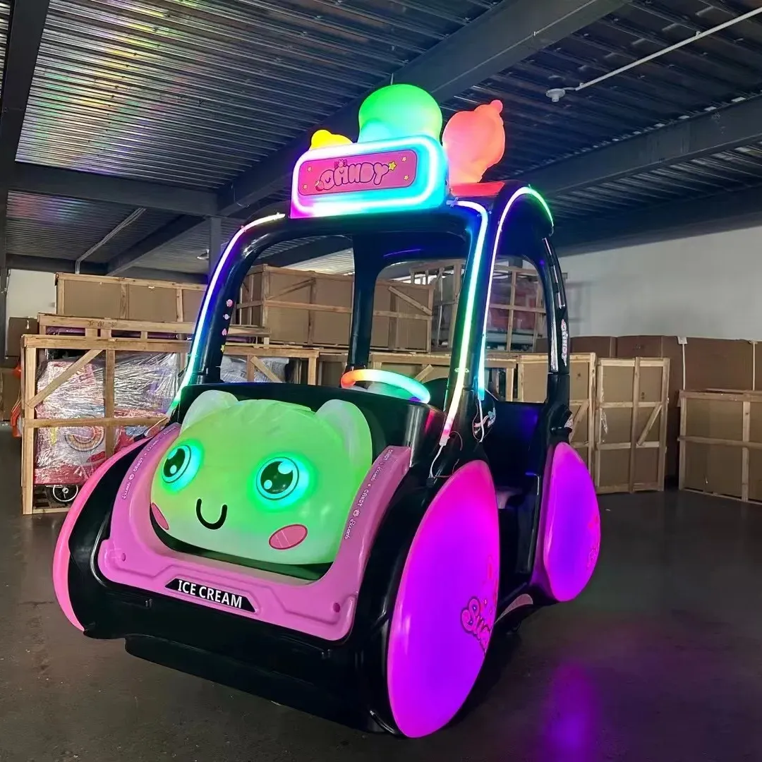 Autos tamponneuses électriques lumineuses pour enfants à usage intérieur et extérieur Fabriquées par la Chine à un prix Autos tamponneuses pour terrain de jeu