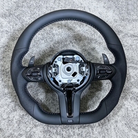 Volant de voiture en cuir pour BMW F30 F10 F15 F36 F20 F22 F25 F26 F45 F32 F35 M3 M5 F36 E60 E70 E90 E91 M Volant sport