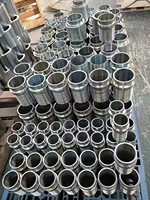 Tuyau d'extrémité de pompe à béton SCHWING 5,5 pouces, 85 bars, 100 bars, longueurs 3m, 4m, 5m, tuyau de transport en caoutchouc avec raccords à bride