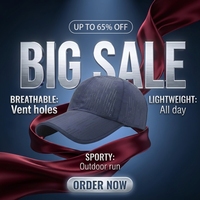 Casquette personnalisée avec logo, bandana perforé au laser, turban, chapeau imperméable et respirant pour la course à pied, le golf et les activités de plein air