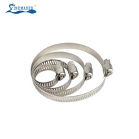 Colliers de serrage pour tuyaux Finemaker Flex-Gear américains réglables en acier inoxydable de qualité 201, 304, 316, de 6 mm à 350 mm, pour usage industriel