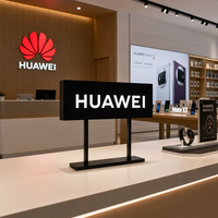 Enseigne lumineuse LED de bureau personnalisée avec logo, boîte à lumière 3D en acrylique, présentoir de comptoir pour magasin de détail de marque