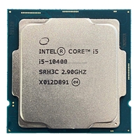 Nouveau processeur CPU de bureau I3 I5 I7 6 cœurs 2,9 GHz Socket LGA1200 14 nm 10100 10100F 10400 10400F 11400 11400F L3