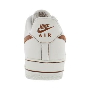 Nike Air Force 1 '07 LV8 Chaussures en cuir unisexe Ivoire Marron Saddle Style basketball - Product Image 3