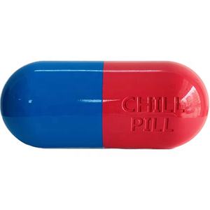 ประติมากรรมเรซิ่นชุบไฟฟ้ารูปยาเม็ดชิลล์ขนาดเท่าของจริง สำหรับตกแต่งบ้าน ห้างสรรพสินค้า ตกแต่งสวยงาม - Product Image 4