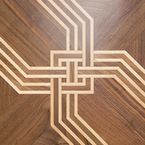 Parquet en chêne blanc européen multicouche de qualité artisanale AVANTIMORA, finition mate, 18 mm, avec joint mâle et femelle, pour projets d'aménagement intérieur - Product Image 1