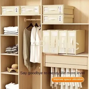 Foldable 14L Capacity Minimalist Design Nonwoven Storage <b>Box</b> Household <b>Clothes</b> Bed Sheet Four Piece Blanket Quilt - Product Image 1