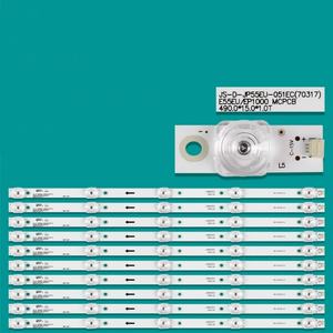 Bande LED de rétroéclairage TV HX-NO.1083 pour téléviseurs 55 pouces JS-D-JP55EU-051EC JS-D-JP55EU-01EC 55QHQJP, barre LED TV 490 mm - Product Image 2