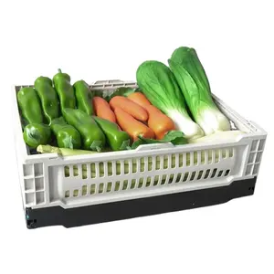 Новое поступление, складные пластиковые контейнеры для хранения, ящики для фруктов и овощей, пластиковые ящики