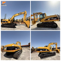 Excavatrice sur chenilles Caterpillar 320C d'occasion, 20 tonnes, moteur Cummins, boîte de vitesses, certifiée CE ISO SGS 3C, entièrement homologuée internationalement, directement de l'usine