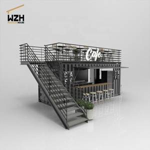 Prefab Tàu Cửa Hàng Di Động Chuyển Đổi Container Cửa Hàng Contener Cafe Quán Cà Phê Cửa Hàng Kiosk - Product Image 2