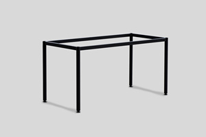 Heavy Duty Restaurant Office Hotel <b>Kitchen</b> Laptop Pedestal Desk Feet Metal Coffee Dining <b>Table</b> Legs <b>Square</b> Steel Frame - Product Image 6