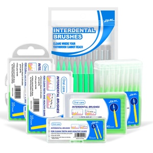 Commercio all'ingrosso della fabbrica di Nylon spazzole interdentali Private Label Gum Care dentaria pulizia dei denti per adulti - Product Image 6