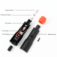 12V/24V DC 10A 120W voiture allume-cigare prise mâle chargeur automatique adaptateur prise Jack avec bascule interrupteur marche/arrêt voyant