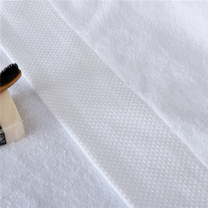 Ropa de Cama para Hotel, Toallas 100% Algodón, 16S, Borde de Satén en Espiral, Toallas Blancas al por Mayor para Casas de Huéspedes, Hoteles y Salones de Belleza, China - Product Image 4