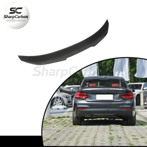 Aileron de coffre arrière en fibre de carbone pour <span class=keywords><strong>BMW</strong></span> Série 2 F22 F87 M2 Coupé 2014 - <span class=keywords><strong>2019</strong></span> - Product Image 2