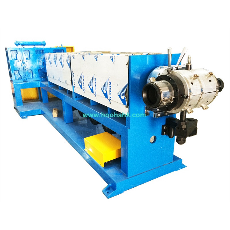 150mm Extruding Electrical Cable Manufacturing Machine PVC Insulation