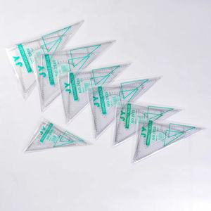 Juego de reglas geométricas cuadradas para estudiantes, conjunto escolar, promoción - Product Image 4