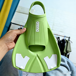 Palmes de natation professionnelles en silicone de qualité alimentaire à talon ouvert pour enfants, idéales pour l'entraînement, vente en gros, nouveau logo personnalisé, palmes écologiques - Product Image 5