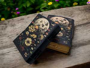 Journal en cuir de renard, Grimoire vintage Livre des Ombres, 400 pages - Product Image 2