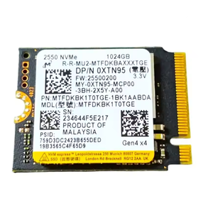 デル XTN95 0XTN95 1024GB 1TB ソリッドステートドライブ - M.2 NVMe用SSD - Product Image 2