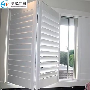 Hiệu suất cao thương mại có thể điều chỉnh rèm nhà thiết kế với bên ngoài thông gió trắng và không ướt rèm - Product Image 2