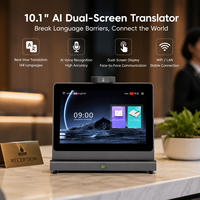 AIYOS OEM ODM Kios Terjemahan Layar Ganda dengan UI Manajemen Armada dan Kontrol Firmware untuk Distributor dan Integrator