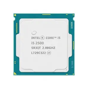 इंटेल Cpus के कोर I5 I5-2500 3.3 Ghz ट्रैक्टर-कोर सीपीयू प्रोसेसर 6m 95w एलजीए 1155