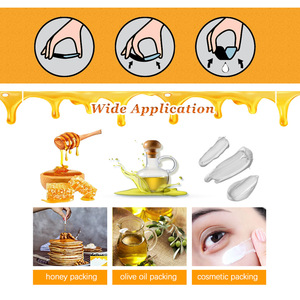 Máquina automática para envasar líquidos en sobres en forma de V, máquina de envasado de sobres para salsa de tomate, <span class=keywords><strong>miel</strong></span> y aceite de oliva con cierre fácil. - Product Image 2