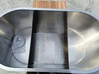 Bañeras Modernas de Hidromasaje para Interiores y Exteriores, Bañera de Agua Fría y Caliente de Madera con Diseño Ecológico y Panel de Control Computarizado