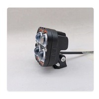 Feux de route pour moto à 4 lentilles, phares à LED 4x4, feux de conduite, lampes à billes, éclairage de travail, antibrouillard, ampoule pour voiture, camion