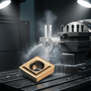 Ttake CPMT MM-MX 80 Degree Positive Turning Insert For <b>Machining</b> Metal - Product Image 3