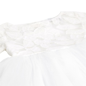 Abito da principessa per ragazze con retro a cuore traforato <span class=keywords><strong>abbigliamento</strong></span> per bambini spettacolo di nozze damigella d'onore abiti da festa di compleanno per fioraia <span class=keywords><strong>2</strong></span>-14 <span class=keywords><strong>anni</strong></span> - Product Image 5