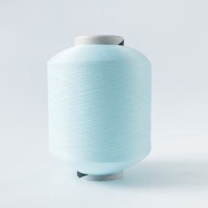 Hilo Textil Teñido de Alta Resistencia, Hilado en Anillo y Hilado con Núcleo, Poliéster Recubierto de Spandex SCY, Cinta Elástica para Tejido y Punto, Venta al por Mayor - Product Image 1