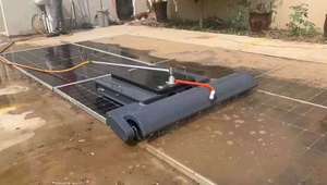 <b>Remote</b> <b>Control</b> Crawler Type Solar Panel Cleaning <b>Robot</b> for Photovoltaic Power Station, Dry and Wet Dual-use Cleaning Equipment - Product Image 4