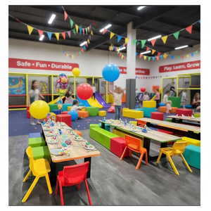 Mesas y Sillas <span class=keywords><strong>Infantiles</strong></span> <span class=keywords><strong>de</strong></span> Madera <span class=keywords><strong>de</strong></span> Lujo, Muebles para Fiestas en Interiores, para Área <span class=keywords><strong>de</strong></span> Actividades <span class=keywords><strong>de</strong></span> Jardín <span class=keywords><strong>de</strong></span> Infancia - Product Image 6