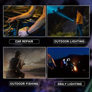 S23 Mini huỳnh quang đèn pin 30 wát LED EDC Keychain có thể sạc lại đèn Pin Quà Tặng nhựa UV LED <span class=keywords><strong>Torch</strong></span> với nam châm Clip - Product Image 6