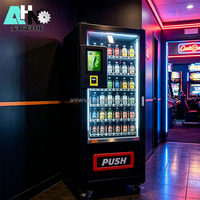 Máquina Expendedora Automática de Bebidas y Snacks, Precio de Fábrica, Dispensador de Bebidas y Snacks para Tiendas de Conveniencia, Dispensador de Cerveza con Función de Enfriamiento