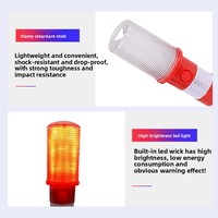 LED Reflektierende Auto-Sicherheitswarnleuchte mit starkem Magnethalter, Notfall-Blinkleuchte für den Straßenverkehr, tragbares Modell JX-2018B
