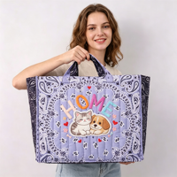 Sac fourre-tout bohème vintage en lin isolé de couleur unie, grande capacité, sac à bandoulière matelassé ouvert pour femme, idéal pour les voyages quotidiens en automne