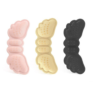 แผ่นรองส้นเท้าเมมโมรี่โฟมกันลื่น ป้องกันส้นเท้าแตก แบบติดในรองเท้า - Product Image 6