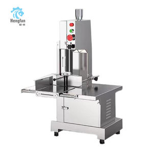 Scie à os Machine 330 multifonctionnelle Frozen Fresh Band Commercial Cutter Butcher Boy Machine automatique de découpe de viande congelée de chèvre - Product Image 1