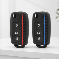 Precio al por mayor, suministro directo de fábrica para VW funda de llave de silicona a prueba de golpes, a prueba de polvo, varios colores en stock, entrega instantánea