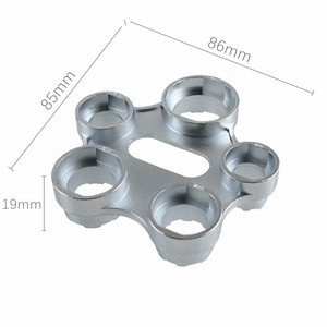 Faucet Aerator Removal Wrench Metric Stainless Steel Double End 16 20 24mm And 18 22 28mm For Installation And Repair - Product Image 3