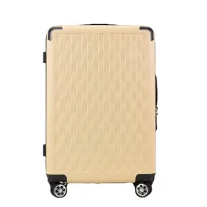 Phong cách mới giá rẻ PP bộ hành lý bán buôn cho chuyến đi dài Vali bộ tùy chỉnh maletals vỏ cứng PP xe đẩy