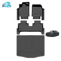 Tapis de sol de voiture 5D toutes saisons 2025 en matériau TPE, y compris les accessoires de coffre pour Ford MUSTANG EV GT