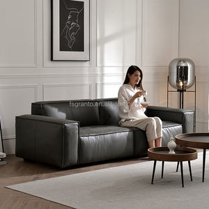 Canapé modulaire en mousse à mémoire de forme moderne pour appartement, canapé inclinable compressible pour salon, villa, éponge, détente - Product Image 3